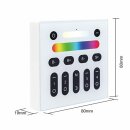 2.4G wall switch for RGB / RGBW / RGBCCT lighting