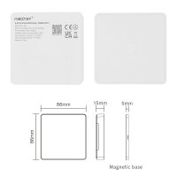 2.4G wall switch for RGB CCT lighting 4-channel MiLight compatible with 2x AAA batteries