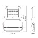 RGBCCT Fluter Strahler Gartenstrahler mit 10 - 60 Watt ZigBee kompatibel 60 Watt