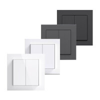 Friends of Hue Smart Switch von Senic im Gira Design S55