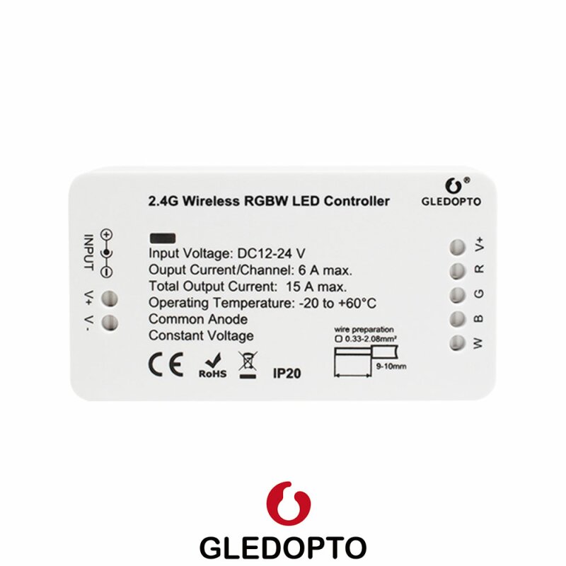 RGBW Controller ZigBee compatible 2ID Version RGBW 2ID