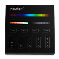 2.4G wall switch for RGB CCT lighting 4-channel MiLight...