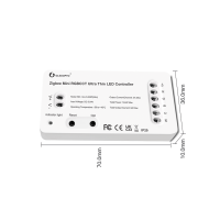 GLEDOPTO Steuergerät Controller ZigBee 3.0 Pro Mini Version RGBCCT - Farbwechsel + CCT