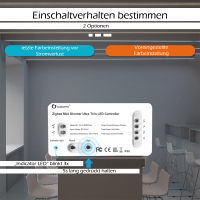 GLEDOPTO Steuergerät Controller ZigBee 3.0 Pro Mini Version RGBCCT - Farbwechsel + CCT