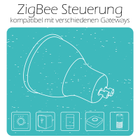 Smart ZigBee LED Gu10 lamp compatible RGBCCT PRO MiBoxer