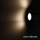 Shutter for Smart Home Garden Spotlight WLED and ZigBee