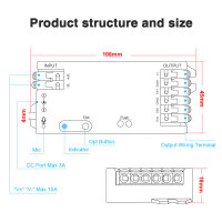 Tuya SPI Pixel LED Controller – Digital Stripe Control for WiFi & ZigBee | GLEDOPTO GL-SPI-206 WiFi