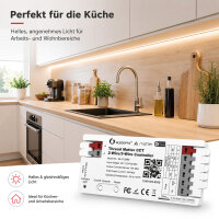 GLEDOPTO Thread Matter CCT LED-Strip-Controller 12–48V, 10A, 2-/3-Draht – GL-C-226M