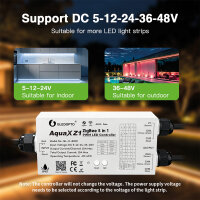 GLEDOPTO AquaX Z1 ZigBee 5-in-1 LED Controller IP67 5–48V